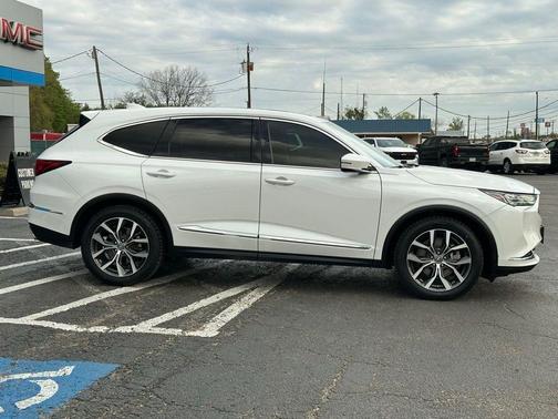 Platinum White Pearl 2022 Acura MDX Technology Package