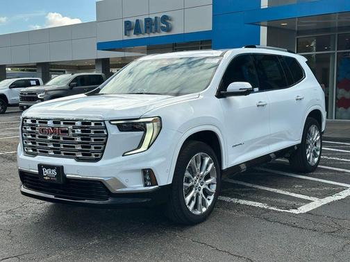 Summit White 2026 GMC Acadia Denali