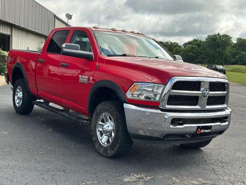 Flame Red Clearcoat 2018 RAM 2500 Tradesman Crew Cab 4x4 6'4' Box