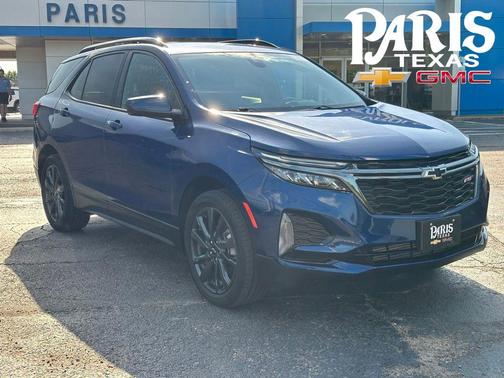 Blue Glow Metallic 2023 Chevrolet Equinox FWD RS