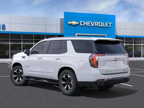 Summit White 2026 GMC Yukon 4WD AT4