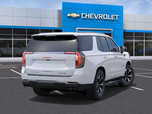 Summit White 2026 GMC Yukon 4WD AT4