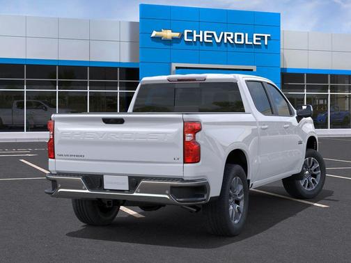 Summit White 2026 Chevrolet Silverado 1500 LT