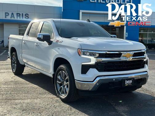 Summit White 2026 Chevrolet Silverado 1500 LT
