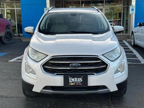 WHITE PLATINUM MET TRI-COAT 2018 Ford EcoSport Titanium