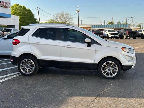 WHITE PLATINUM MET TRI-COAT 2018 Ford EcoSport Titanium