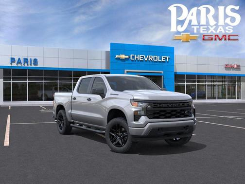 Sterling Gray Metallic 2026 Chevrolet Silverado 1500 Custom