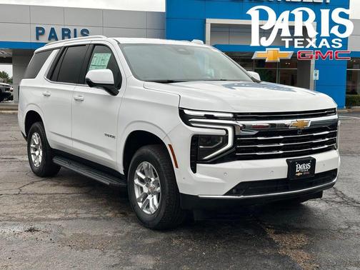 Summit White 2026 Chevrolet Tahoe LT
