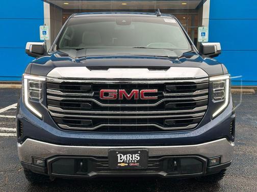 Pacific Blue Metallic 2023 GMC Sierra 1500 SLT