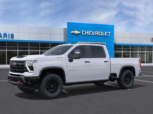 Summit White 2026 Chevrolet Silverado 2500 Crew Cab, Standard Bed, XR2, 4WD