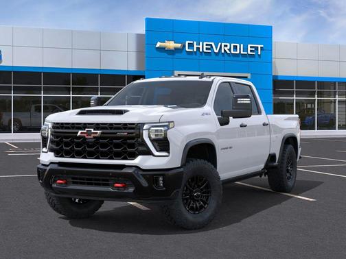 Summit White 2026 Chevrolet Silverado 2500 Crew Cab, Standard Bed, XR2, 4WD