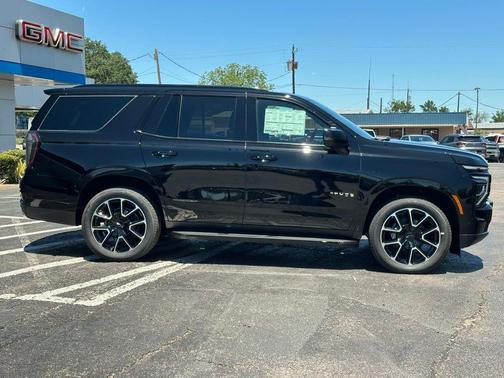 Black 2026 Chevrolet Tahoe 4WD RST