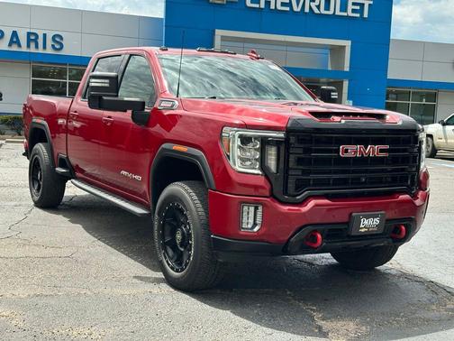 Cayenne Red Tintcoat 2022 GMC Sierra 2500 AT4