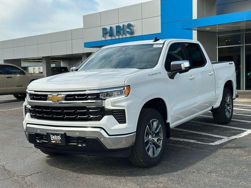 Summit White 2026 Chevrolet Silverado 1500 LT