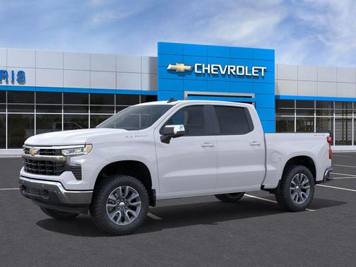 Summit White 2026 Chevrolet Silverado 1500 LT