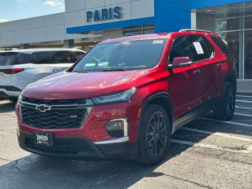 Radiant Red Tintcoat 2023 Chevrolet Traverse RS