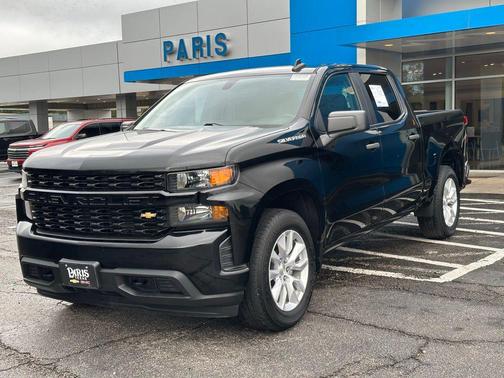 Black 2021 Chevrolet Silverado 1500 Custom