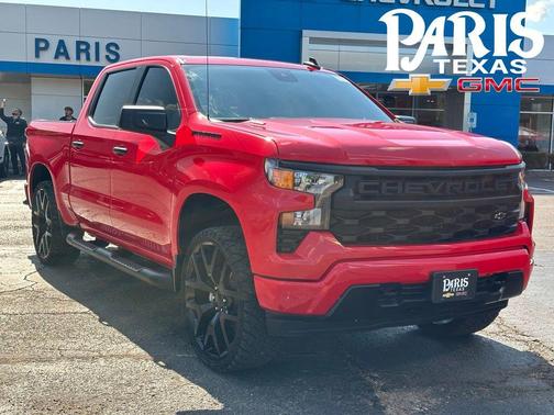 Red Hot 2024 Chevrolet Silverado 1500 Custom