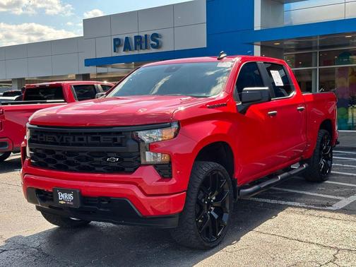 Red Hot 2024 Chevrolet Silverado 1500 Custom