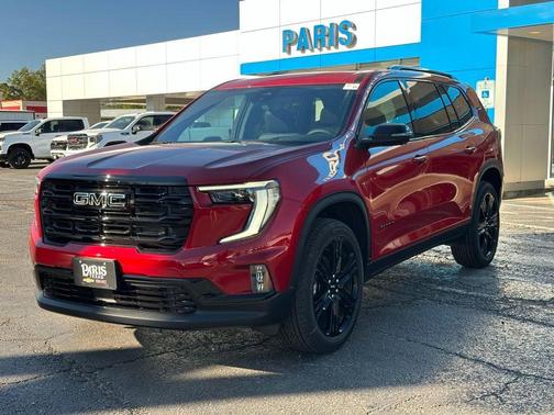 Volcanic Red Tintcoat 2026 GMC Acadia Elevation FWD