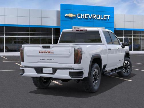 Glacier White Tricoat 2026 GMC Sierra 2500 Denali