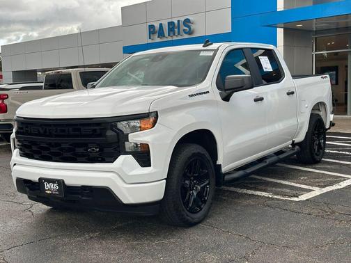 Summit White 2024 Chevrolet Silverado 1500 Custom