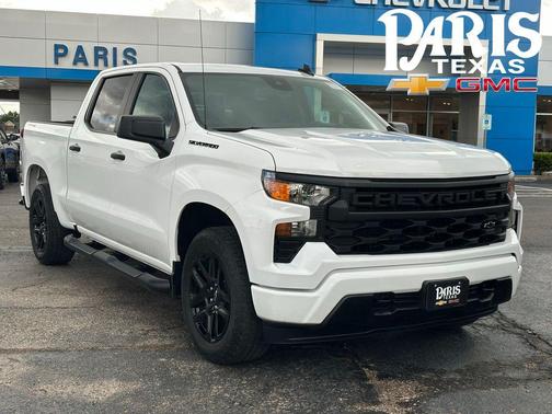 Summit White 2024 Chevrolet Silverado 1500 Custom