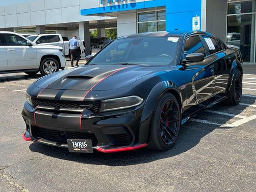 Pitch Black Clearcoat 2023 Dodge Charger R/T Scat Pack