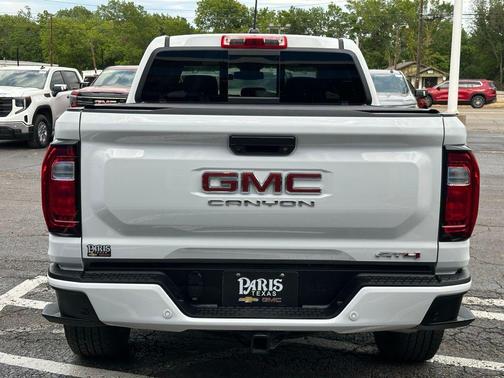 Summit White 2025 GMC Canyon AT4
