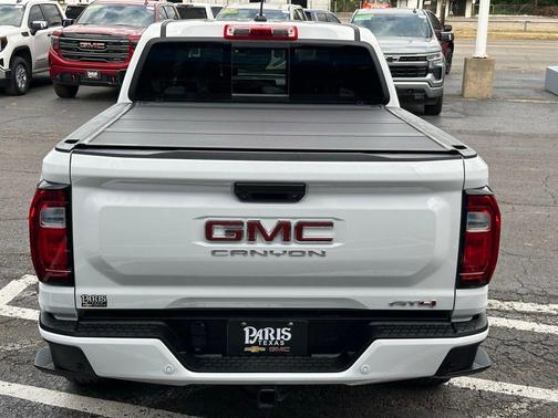 Summit White 2025 GMC Canyon AT4