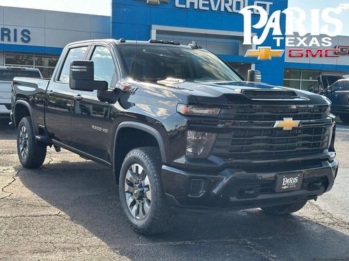 Black 2026 Chevrolet Silverado 2500 Custom