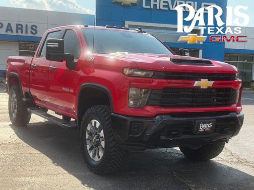 Red Hot 2025 Chevrolet Silverado 2500 Custom
