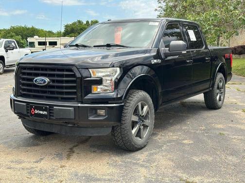 SHADOW BLACK 2016 Ford F-150 XLT
