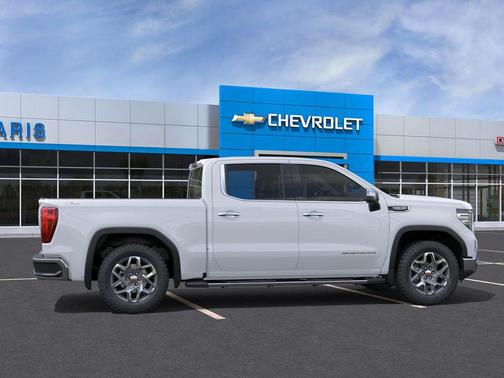 Summit White 2026 GMC Sierra 1500 SLT