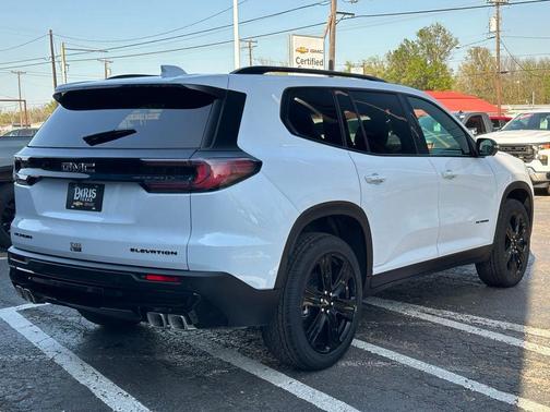 Glacier White Tricoat 2026 GMC Acadia Elevation FWD