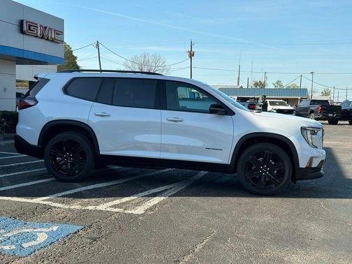 Glacier White Tricoat 2026 GMC Acadia Elevation FWD