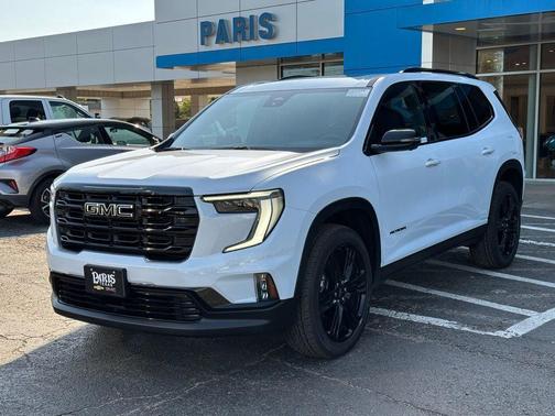 Glacier White Tricoat 2026 GMC Acadia Elevation FWD
