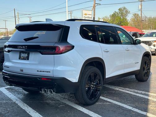 Glacier White Tricoat 2026 GMC Acadia Elevation FWD