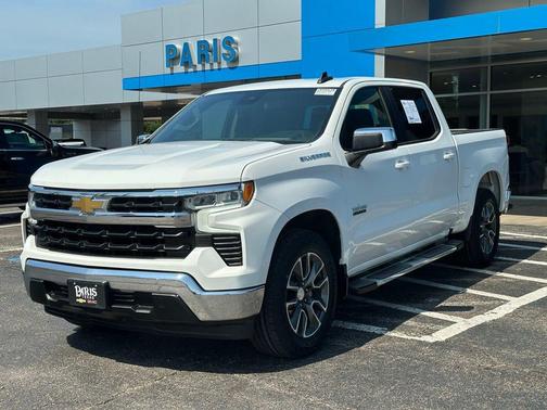 Summit White 2022 Chevrolet Silverado 1500 LT
