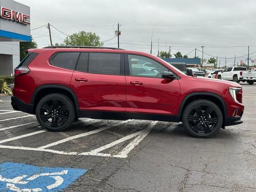 Volcanic Red Tintcoat 2026 GMC Acadia Elevation FWD