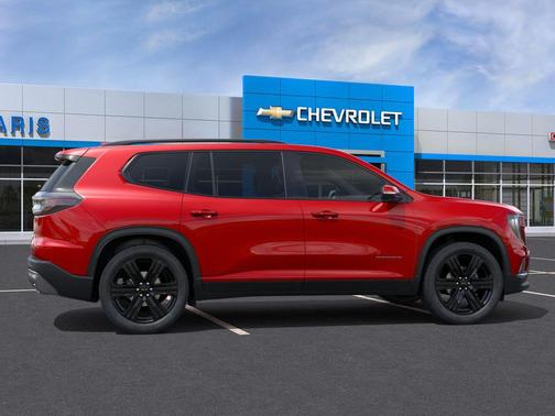 Volcanic Red Tintcoat 2026 GMC Acadia Elevation FWD