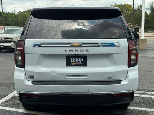 Summit White 2021 Chevrolet Tahoe LT