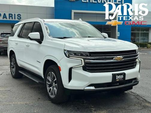 Summit White 2021 Chevrolet Tahoe LT