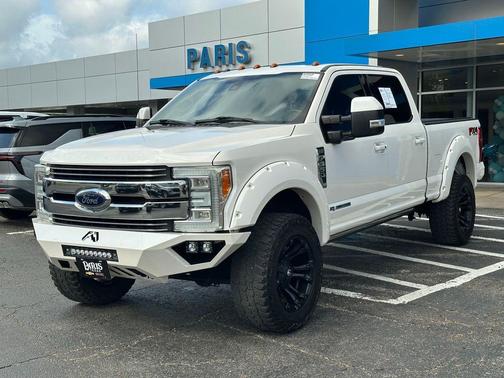 WHITE PLATINUM MET TRI-COAT 2017 Ford F-350 Lariat