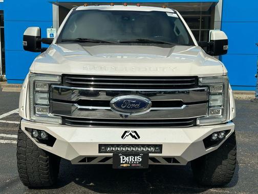 WHITE PLATINUM MET TRI-COAT 2017 Ford F-350 Lariat