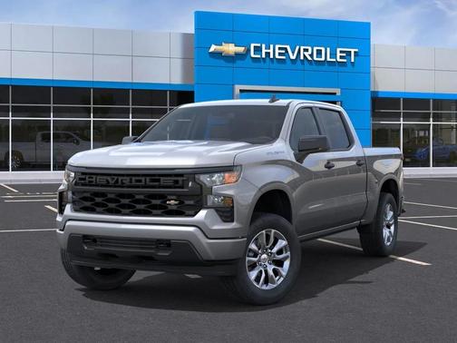 Sterling Gray Metallic 2026 Chevrolet Silverado 1500 Custom