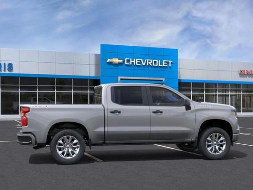 Sterling Gray Metallic 2026 Chevrolet Silverado 1500 Custom