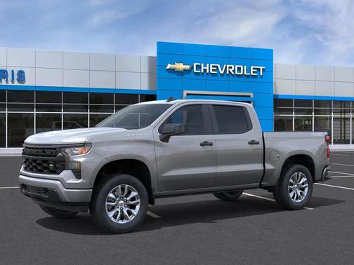 Sterling Gray Metallic 2026 Chevrolet Silverado 1500 Custom