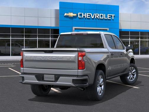 Sterling Gray Metallic 2026 Chevrolet Silverado 1500 Custom