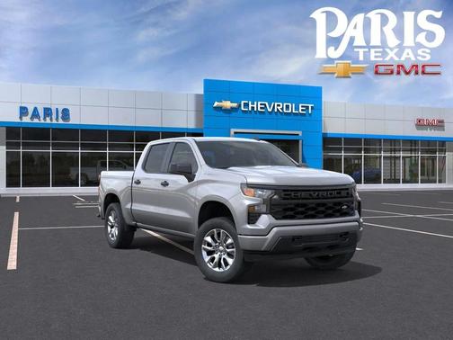 Sterling Gray Metallic 2026 Chevrolet Silverado 1500 Custom